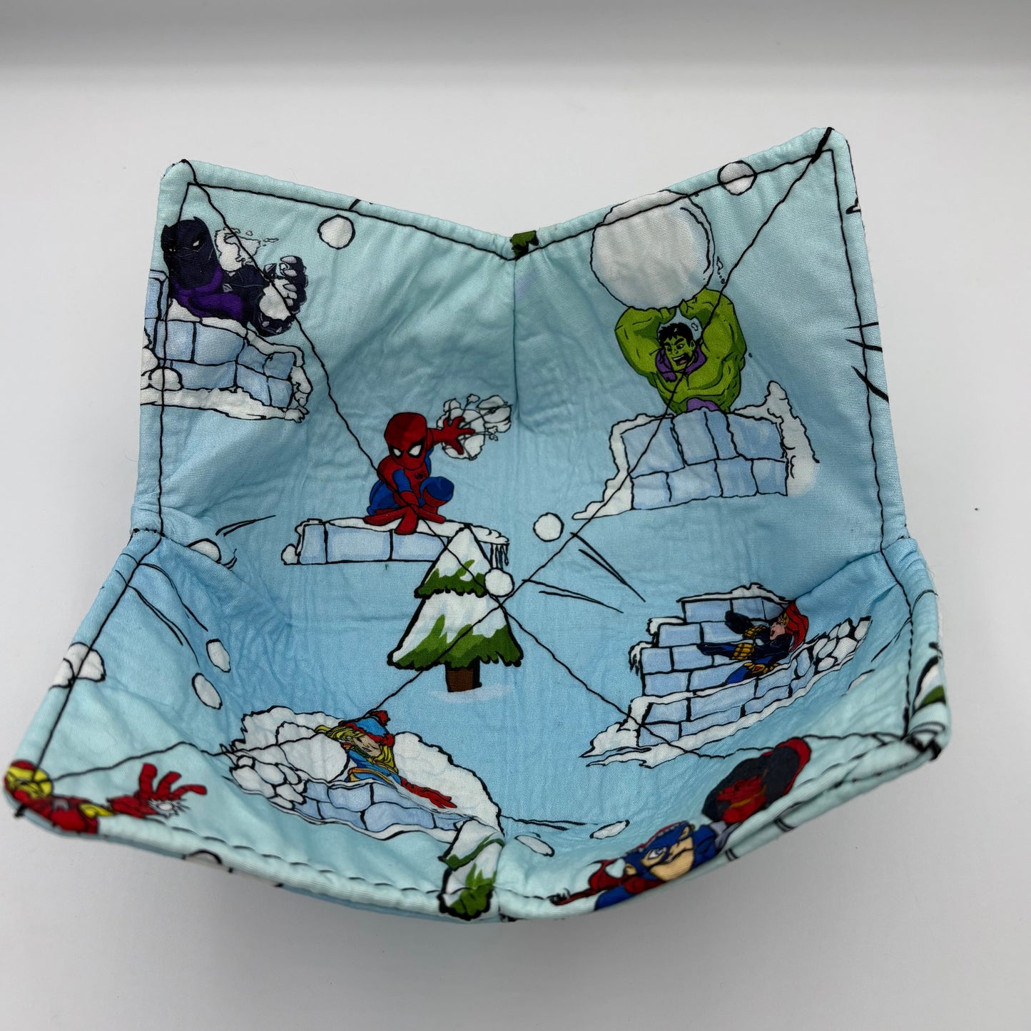 Snow Fight! Bowl Cozy