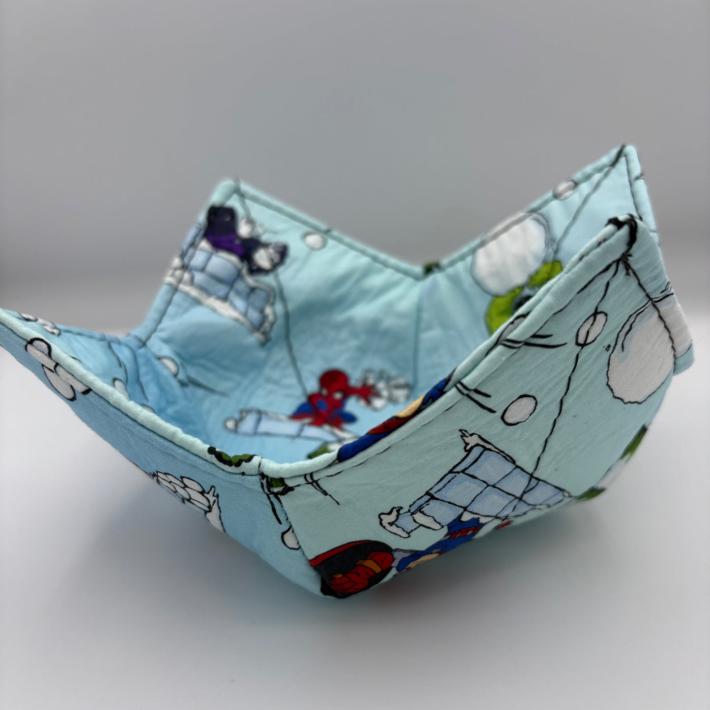 Snow Fight! Bowl Cozy