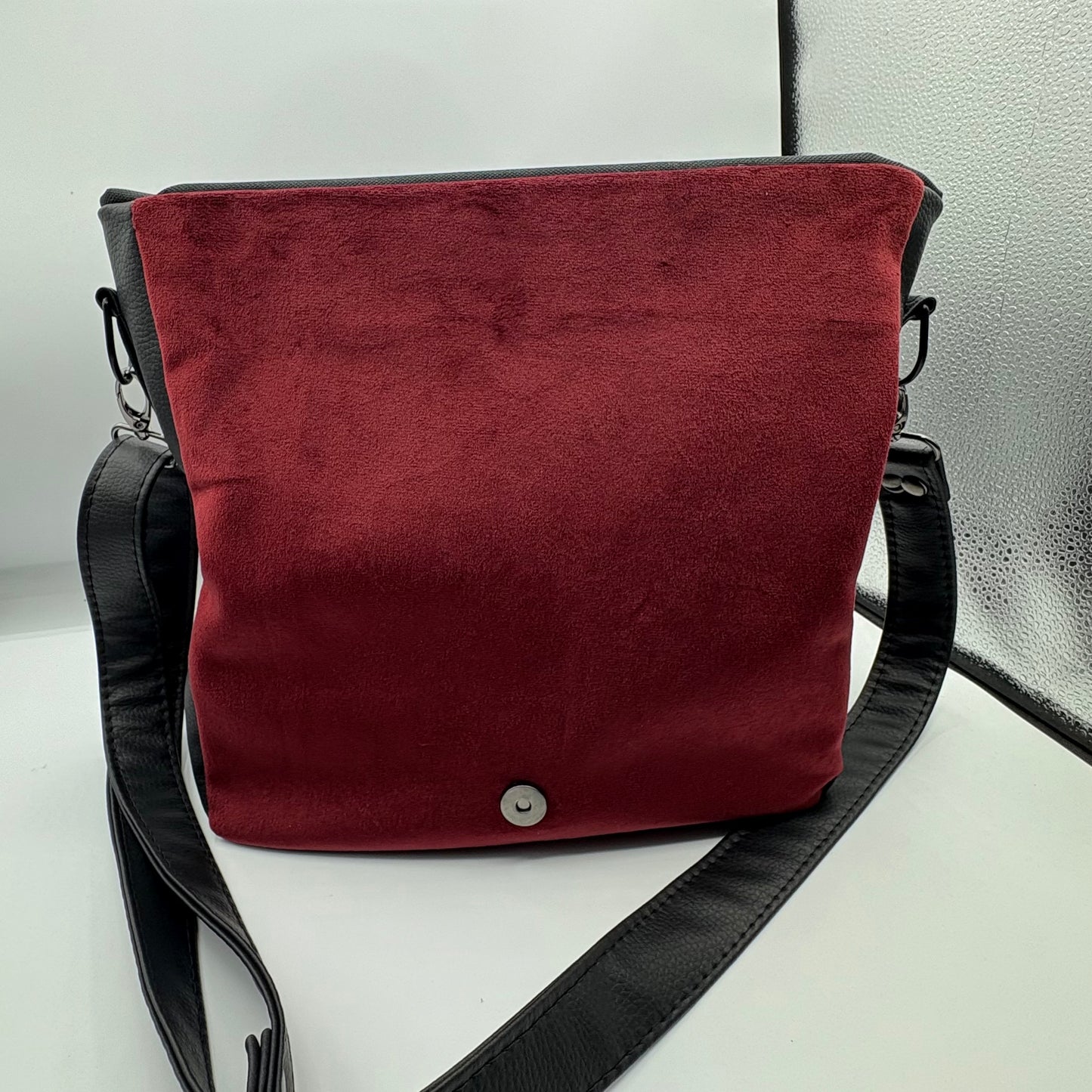 Red Velvet Messenger Bag
